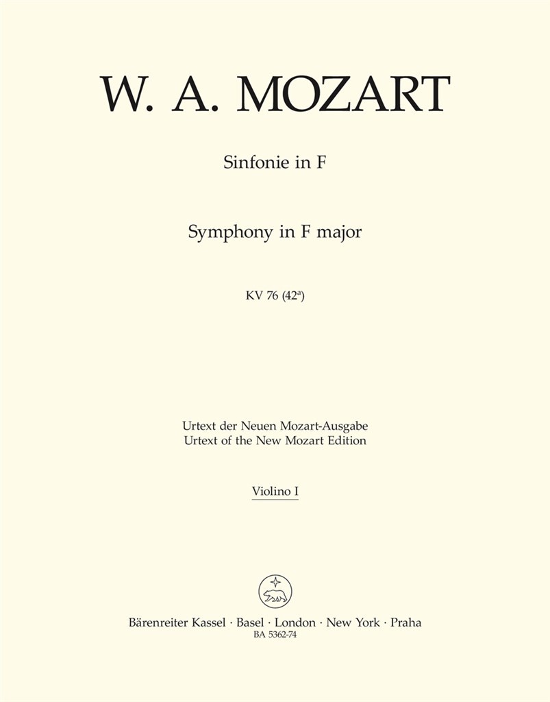 Symphony in F Major No. 43